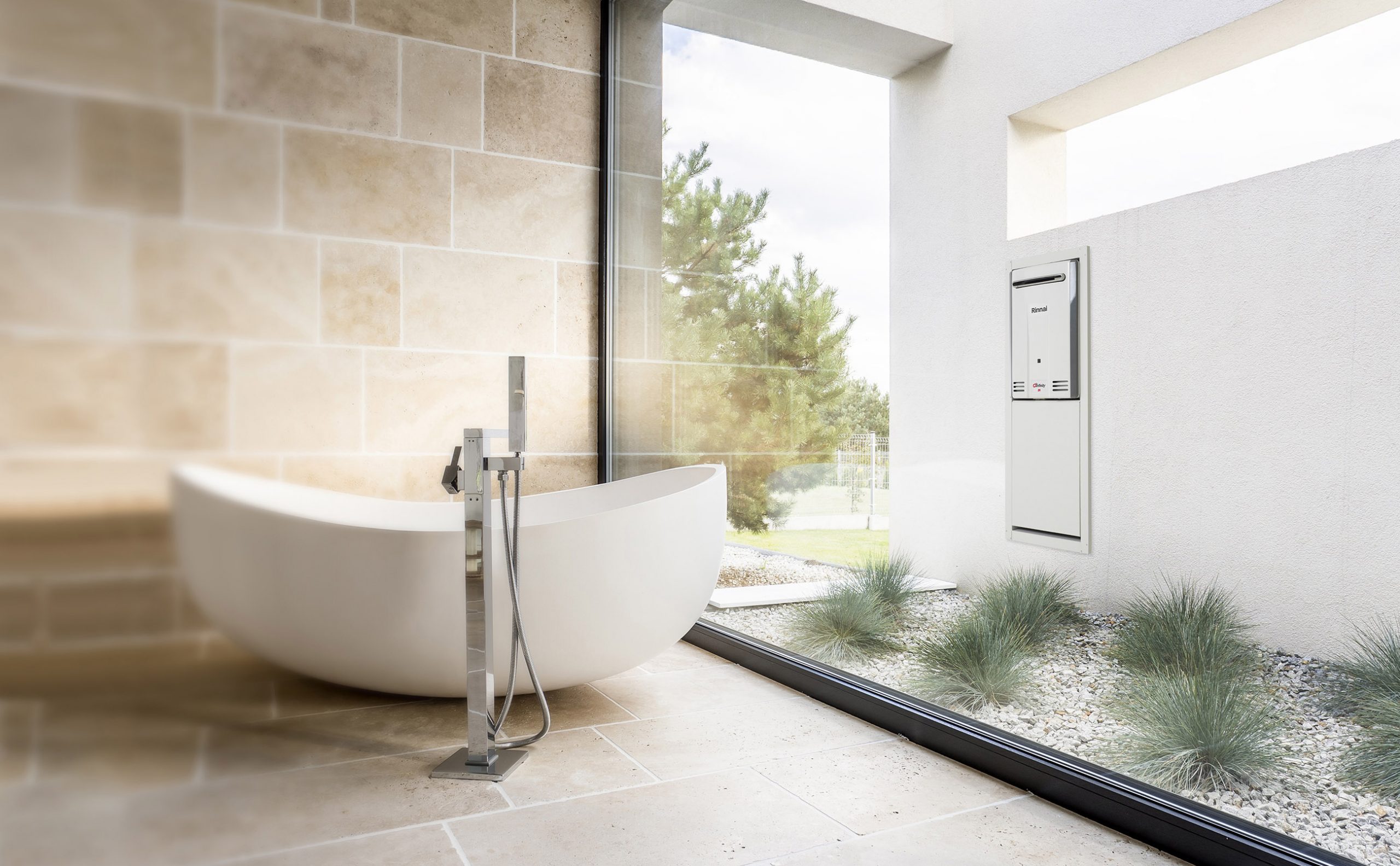 Rinnai-Infinity-26-Insitu-recess-in-wall-with-bathroom-scaled